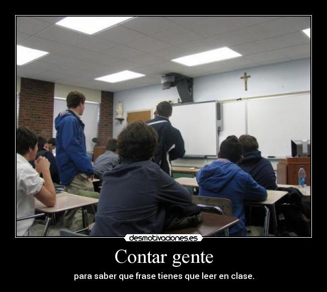 Contar gente -