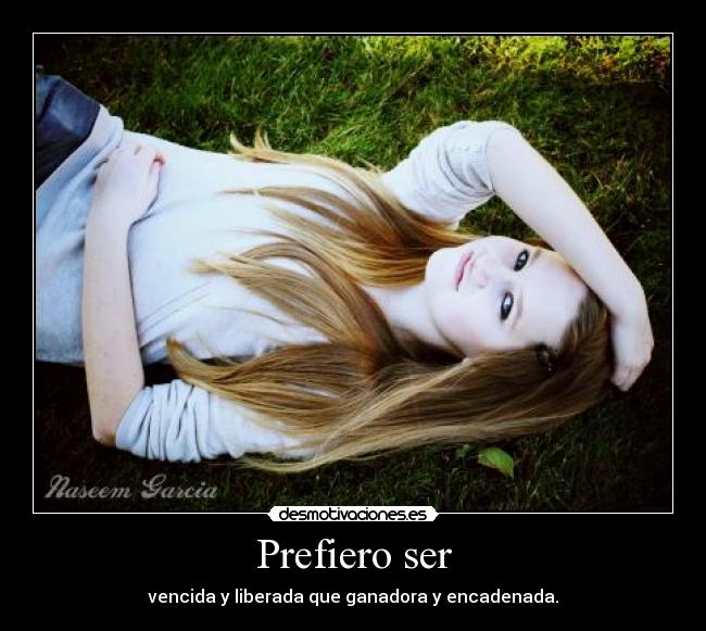 Prefiero ser -
