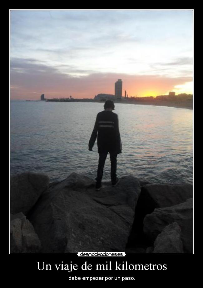 Un viaje de mil kilometros -