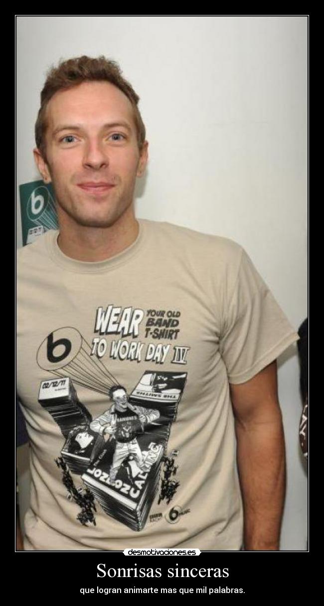 Sonrisas sinceras -