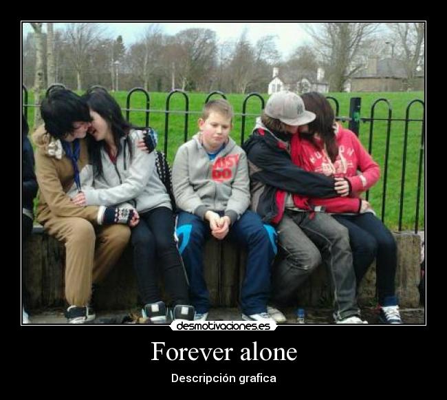 Forever alone - Descripción grafica