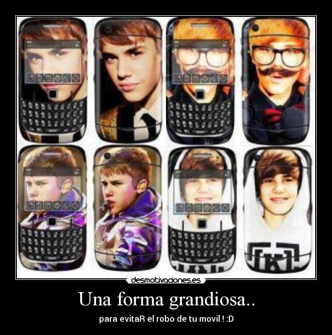 Una forma grandiosa.. - para evitaR el robo de tu movil ! :D