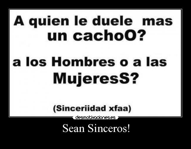 Sean Sinceros! - 