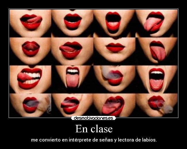 En clase -