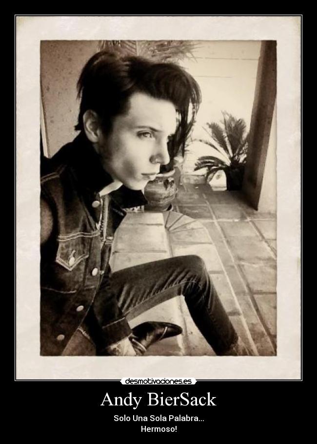 Andy BierSack - Solo Una Sola Palabra...
Hermoso!