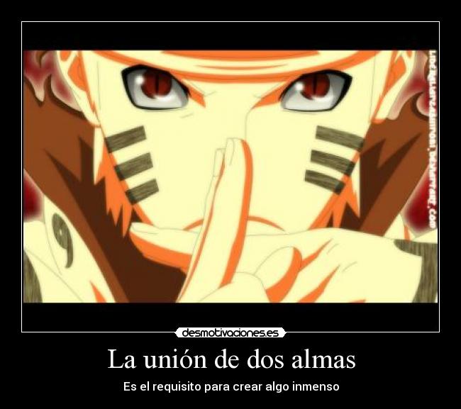 carteles anime naruto kurama fusion desmotivaciones