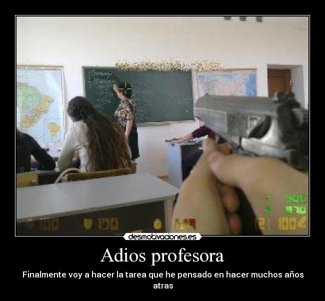 Adios profesora - 