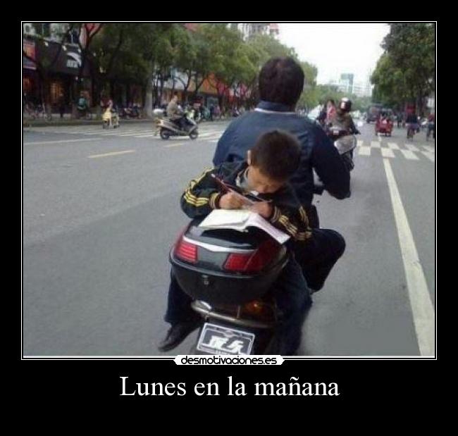 Lunes en la mañana - 