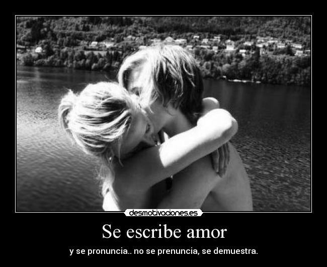 Se escribe amor - 
