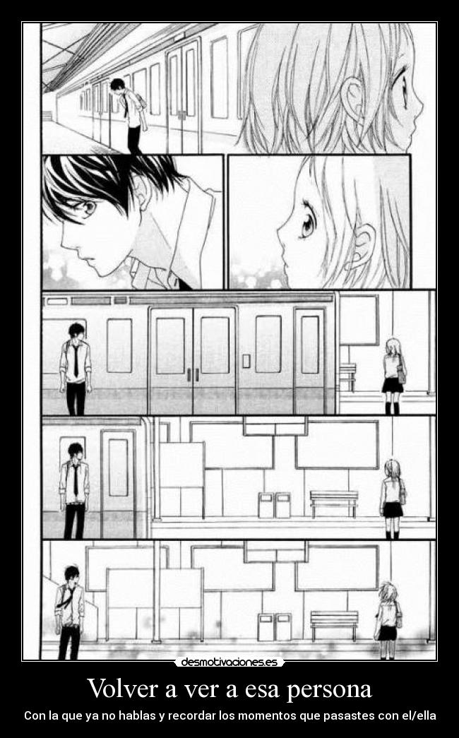 Volver a ver a esa persona -