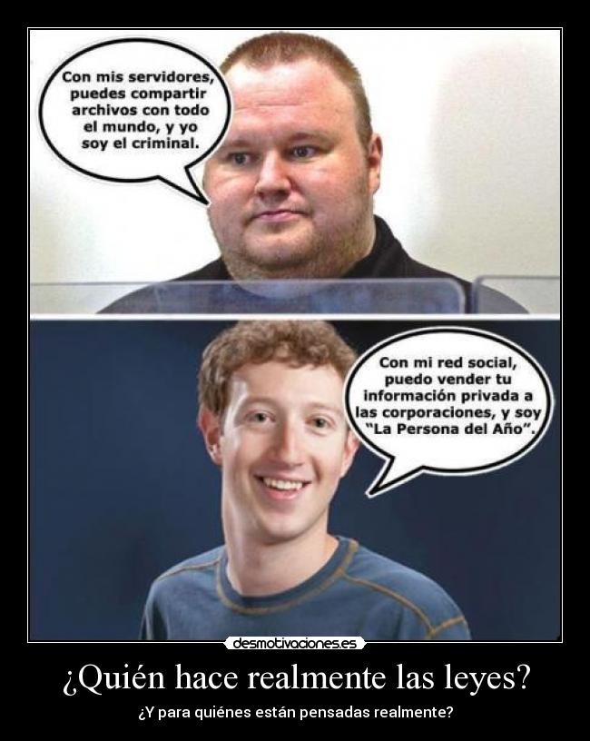 ¿Quién hace realmente las leyes? - ¿Y para quiénes están pensadas realmente?