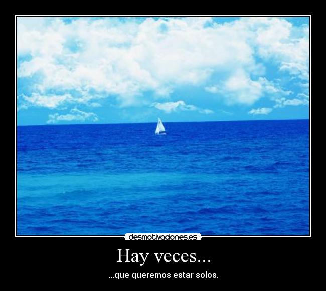 Hay veces... - 