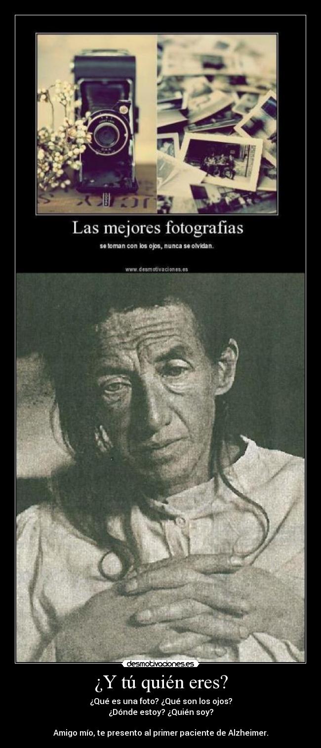 ¿Y tú quién eres? -