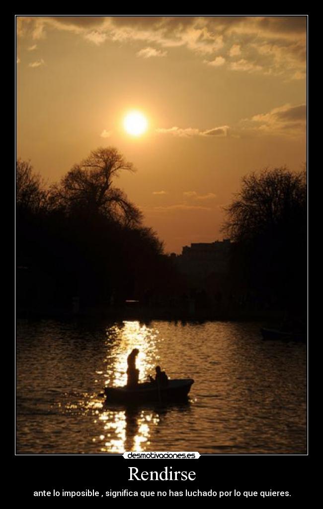 Rendirse - 
