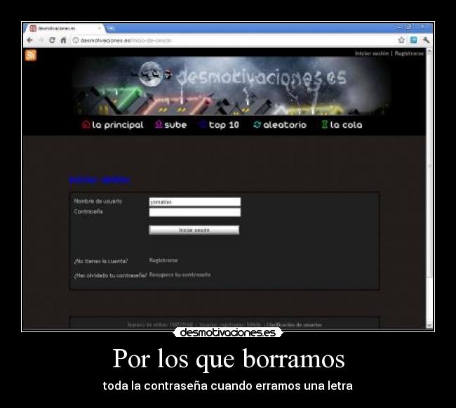 Por los que borramos -