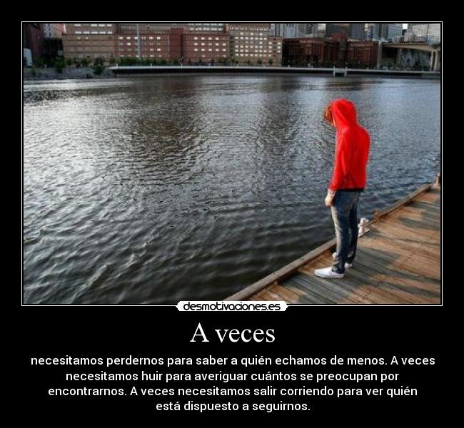A veces -