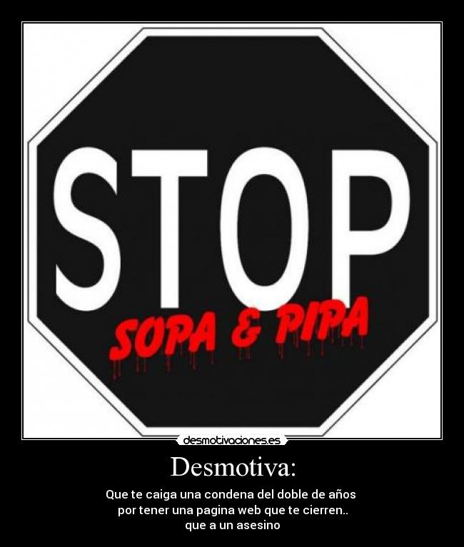 Desmotiva: - 