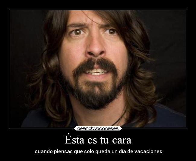 carteles dave grohl foo fighters desmotivaciones