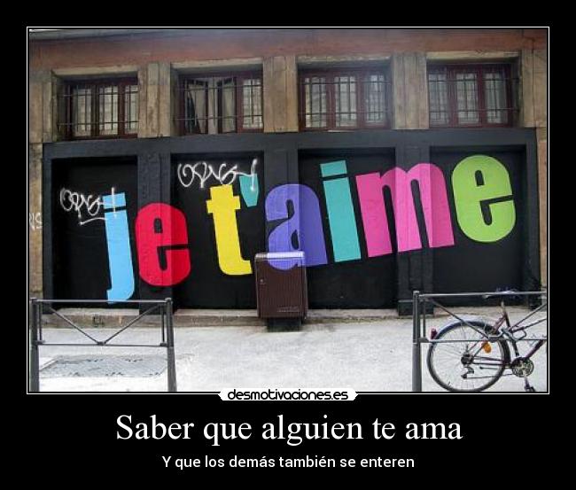 carteles amar aime amo amor love desmotivaciones