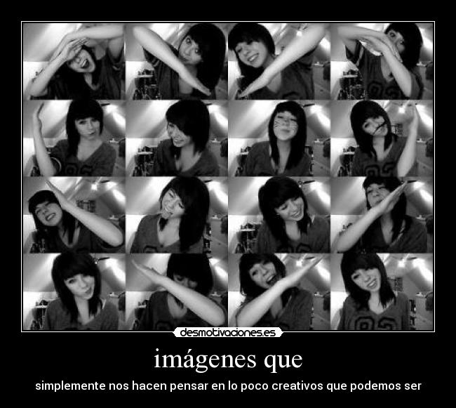 imágenes que - simplemente nos hacen pensar en lo poco creativos que podemos ser