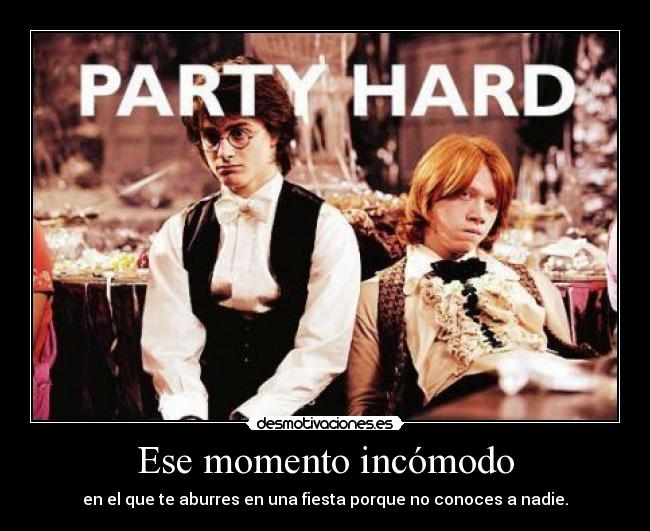 Ese momento incómodo -