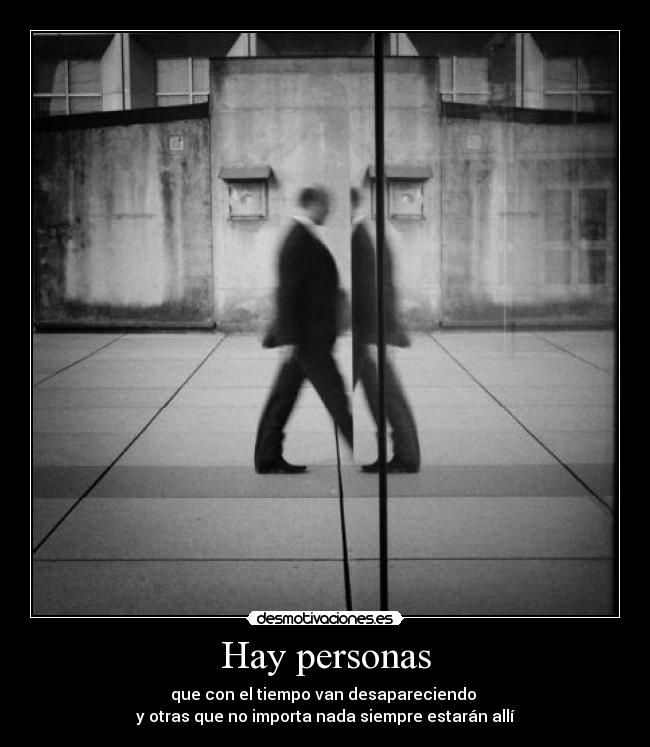 Hay personas -