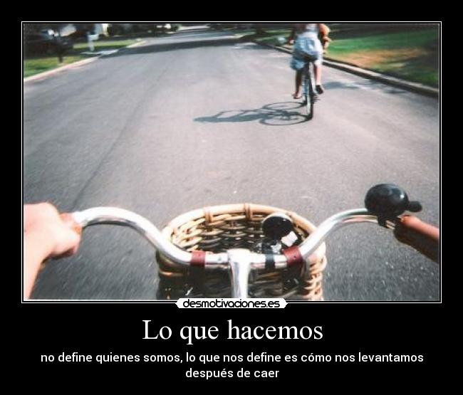 Lo que hacemos -