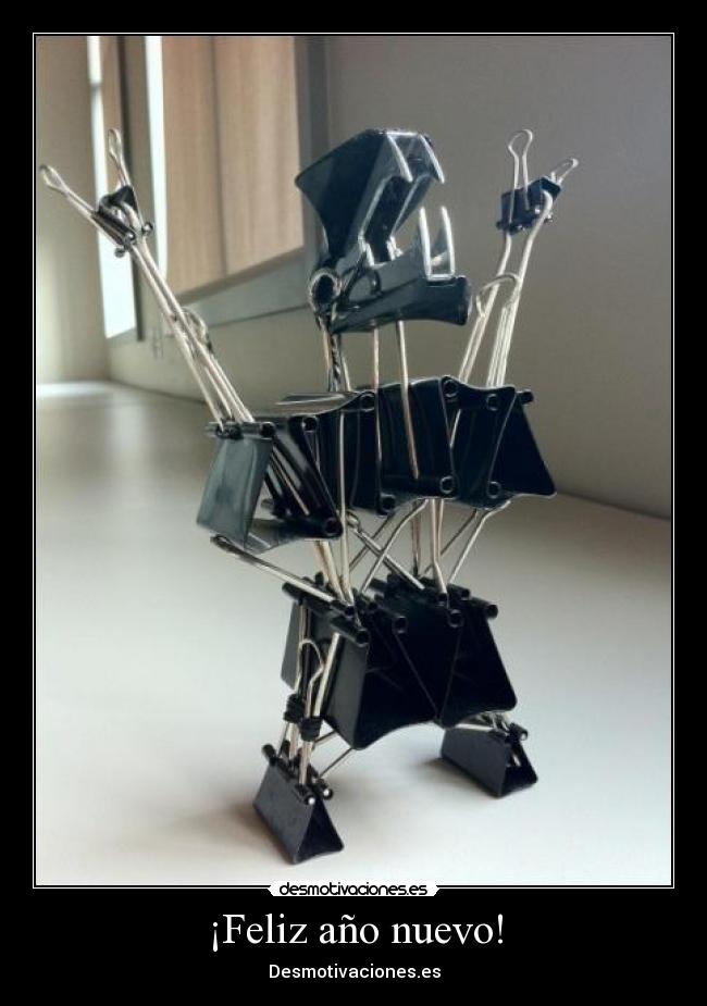 ¡Feliz año nuevo! -