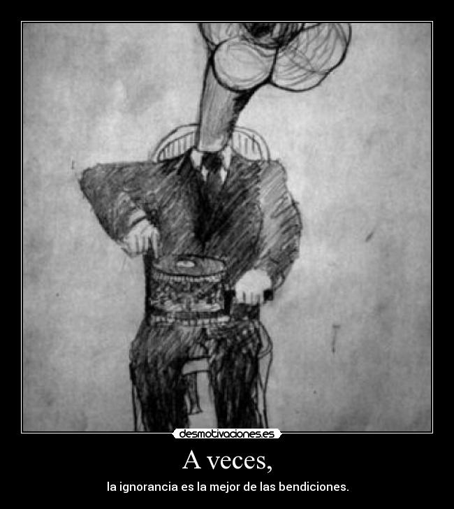 A veces, - 