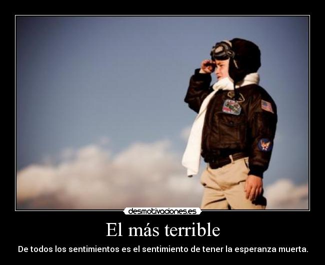 El más terrible -