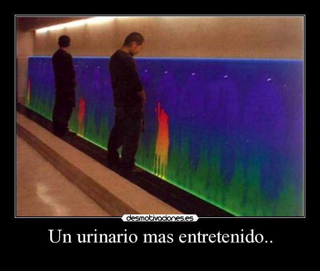 Un urinario mas entretenido.. -