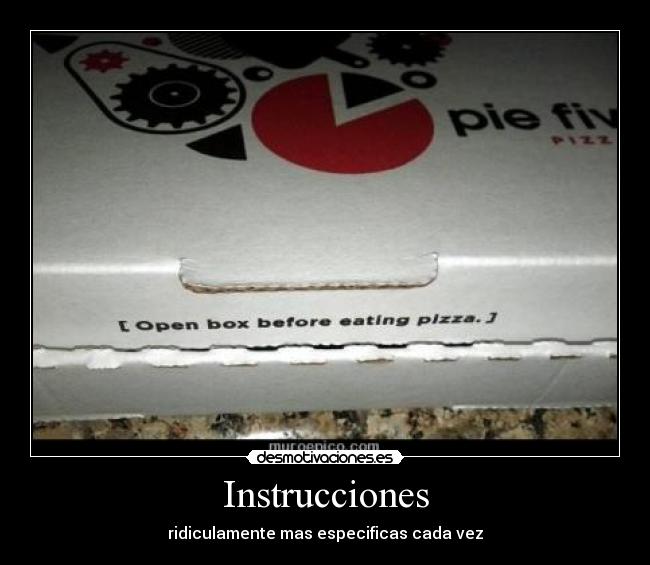 Instrucciones - 