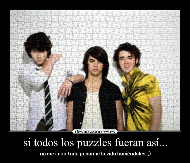si todos los puzzles fueran así... - no me importaría pasarme la vida haciéndoles. ;)