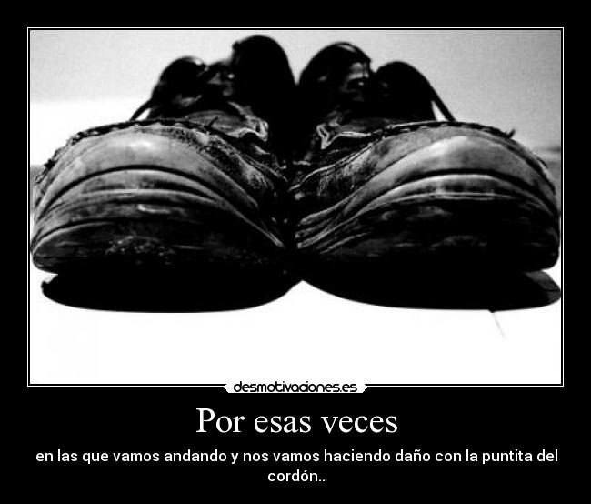 Por esas veces - 