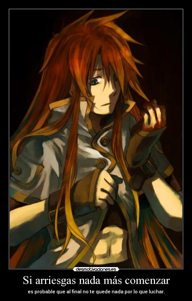 carteles tales the abyss luke fon fabre desmotivaciones