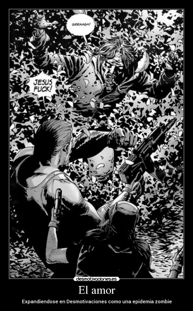 El amor - Expandiendose en Desmotivaciones como una epidemia zombie