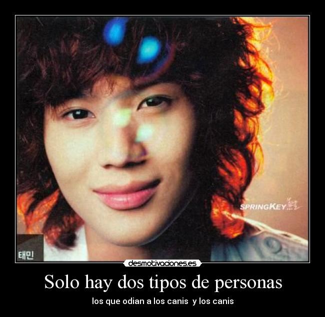 Solo hay dos tipos de personas -