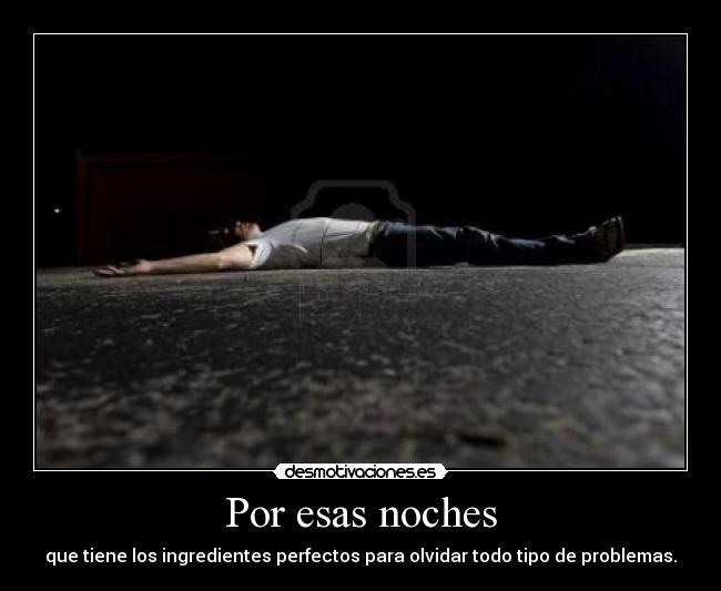 Por esas noches - 
