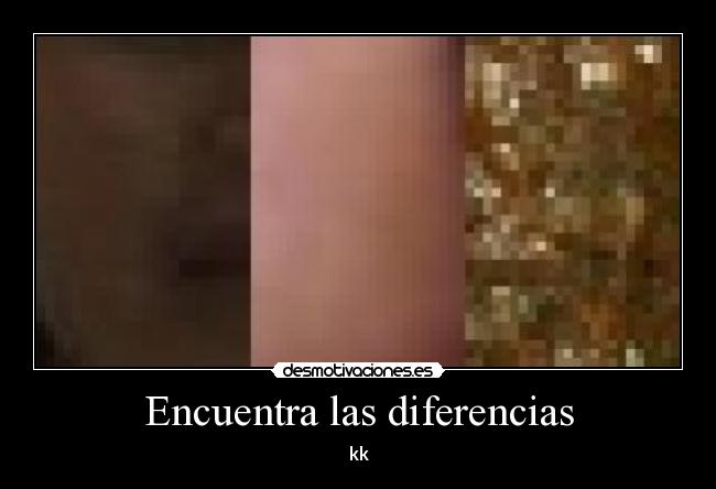 Encuentra las diferencias -
