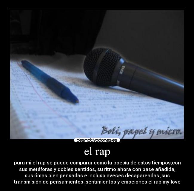 el rap - 