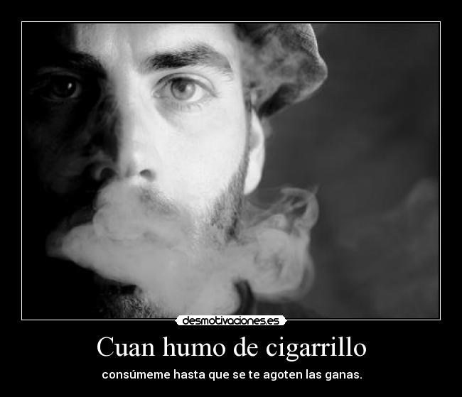 Cuan humo de cigarrillo -