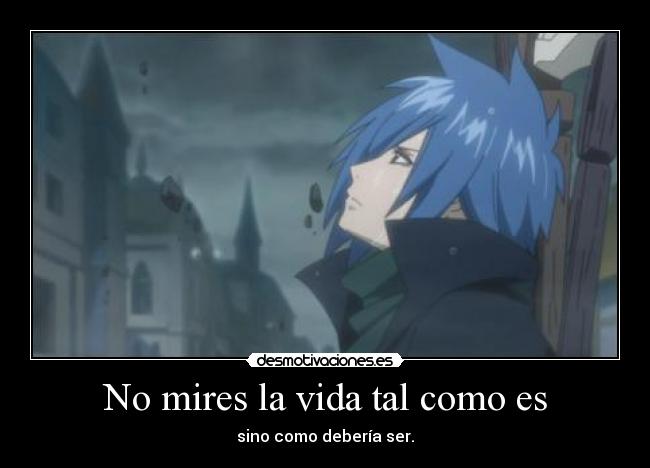 carteles vida anime fairy tail fairytail gerard fernandes mystogan aaaahhhh zexyy desmotivaciones