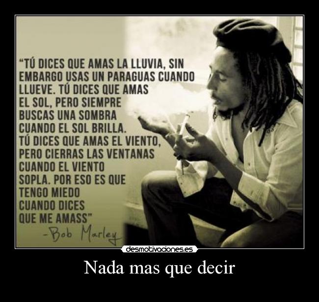 carteles bob marley desmotivaciones