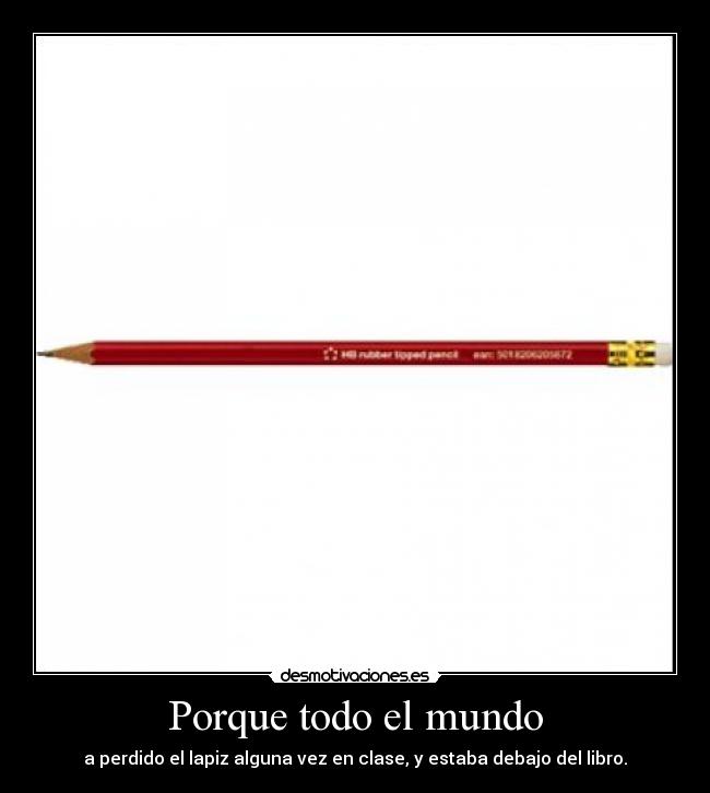 Porque todo el mundo -