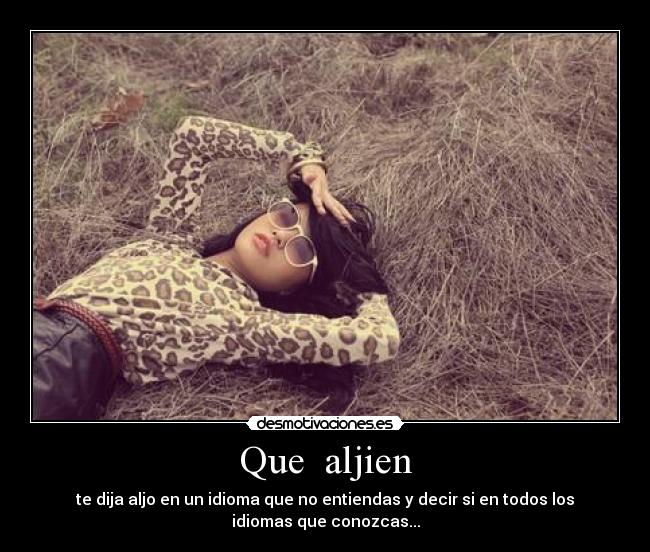 Que  aljien - 