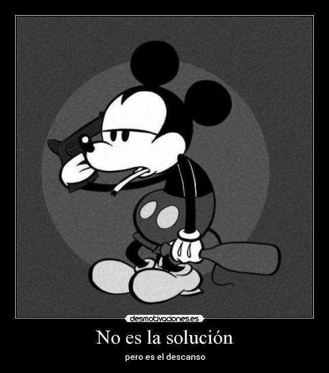 No es la solución -