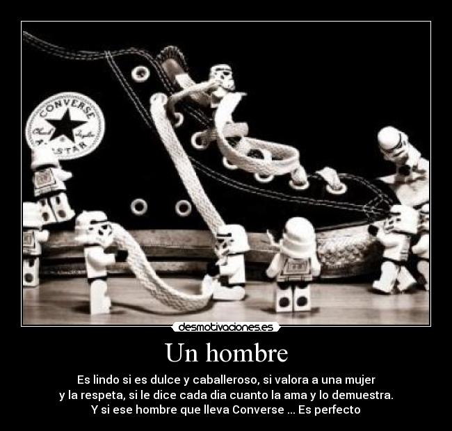 Un hombre -
