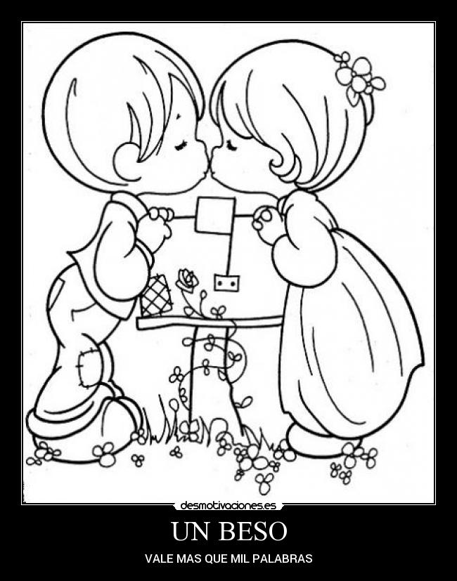 UN BESO -
