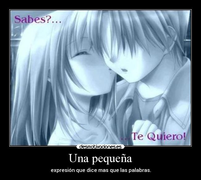 Una pequeña -
