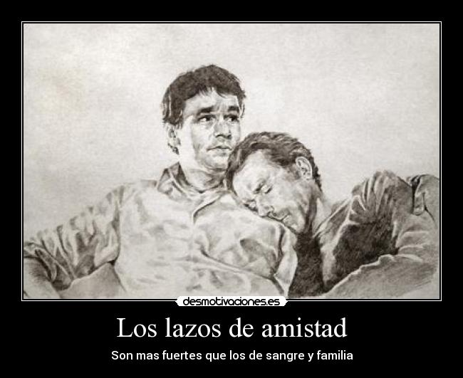 Los lazos de amistad -